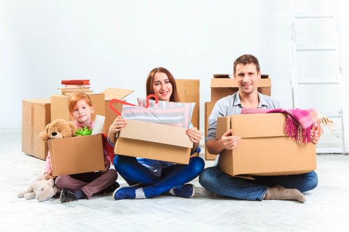 Mobile storage unit delivered for convenient self storage in Camdentown